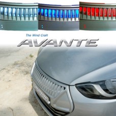 ARTX-LED RADIATOR TUNING GRILLE FOR HYUNDAI AVANTE MD / ELANTRA 2010-13 MNR
